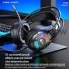 هدست گیمینگ سیم دار لنوو لکو (Lecoo) اورجینال مدل HT406 USB+3.5