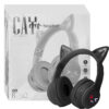 هدفون هندزفری گربه ای  رم خور CatEar مشکی H2-BT612