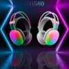 هدفون هدست بلوتوثی ار جی بی  RGB مدل PG580 سفید