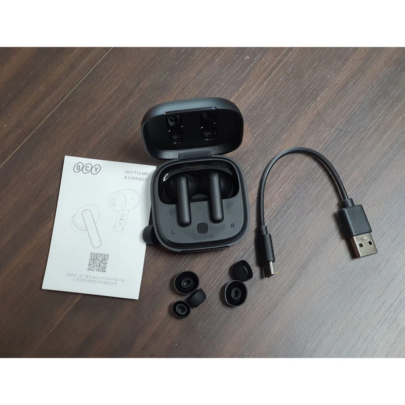 ایرپاد بلوتوثی کیو سی وای QCY مدل T13ANC اورجینال گارانتی شرکتی