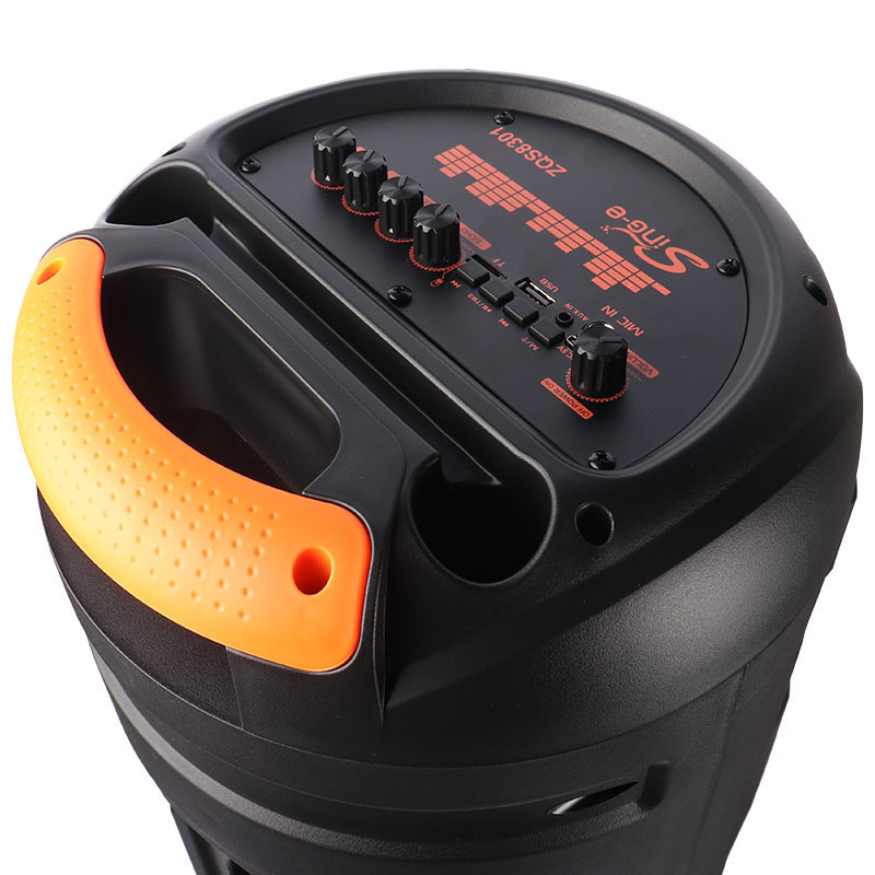 اسپیکر بلوتوثی چمدانی Sing-E ZQS8301 + میکروفون و ریموت کنترل