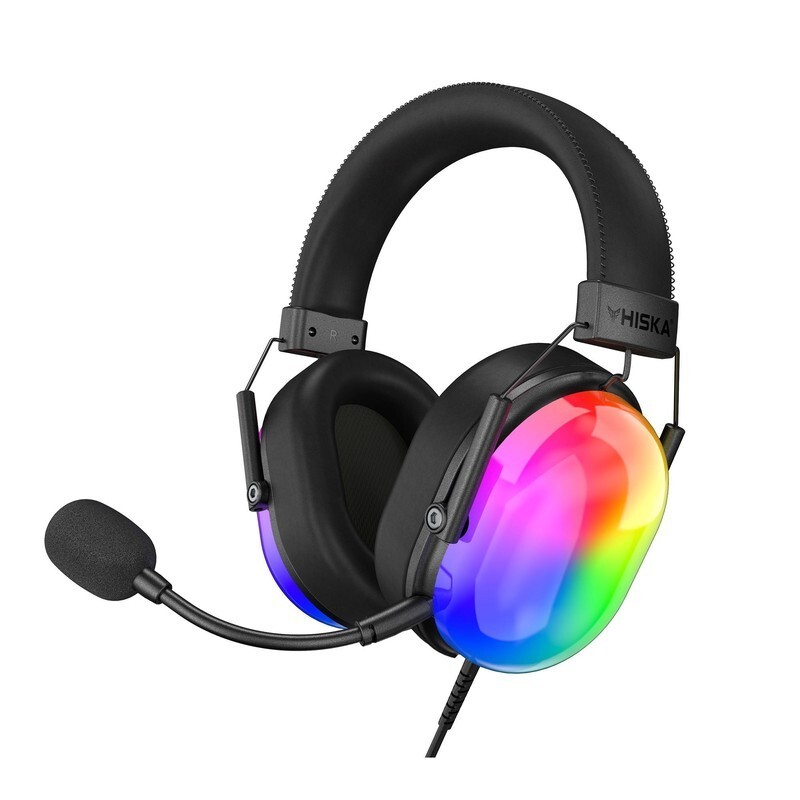 هدست گیمینگ سیم دار Hiska GHR-07