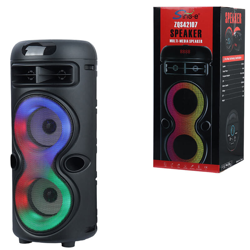 اسپیکر بلوتوثی سینگ ای ZQS42107 + میکروفون و ریموت کنترل