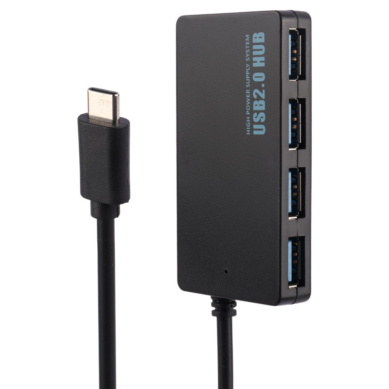 هاب 4 پورت Ultra-thin design Type-C