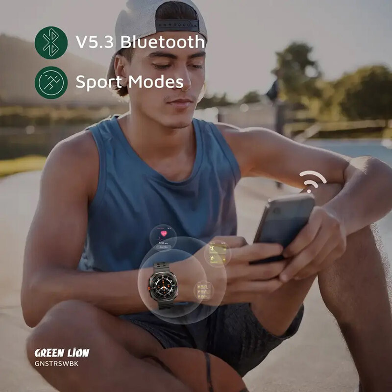 ساعت هوشمند گرین لاین Strive GL-SWA50 GNSTRSW اورجینال مشکی