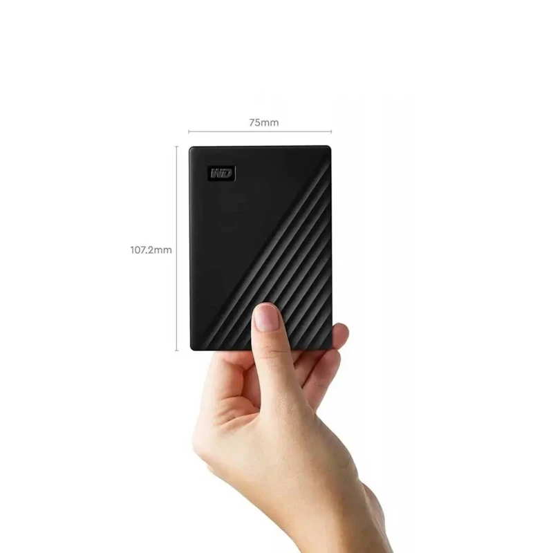 هارد اکسترنال وسترن دیجیتال رابط USB Type-A 3.2 مدل My Passport ظرفیت 4 ترابایت اورجینال