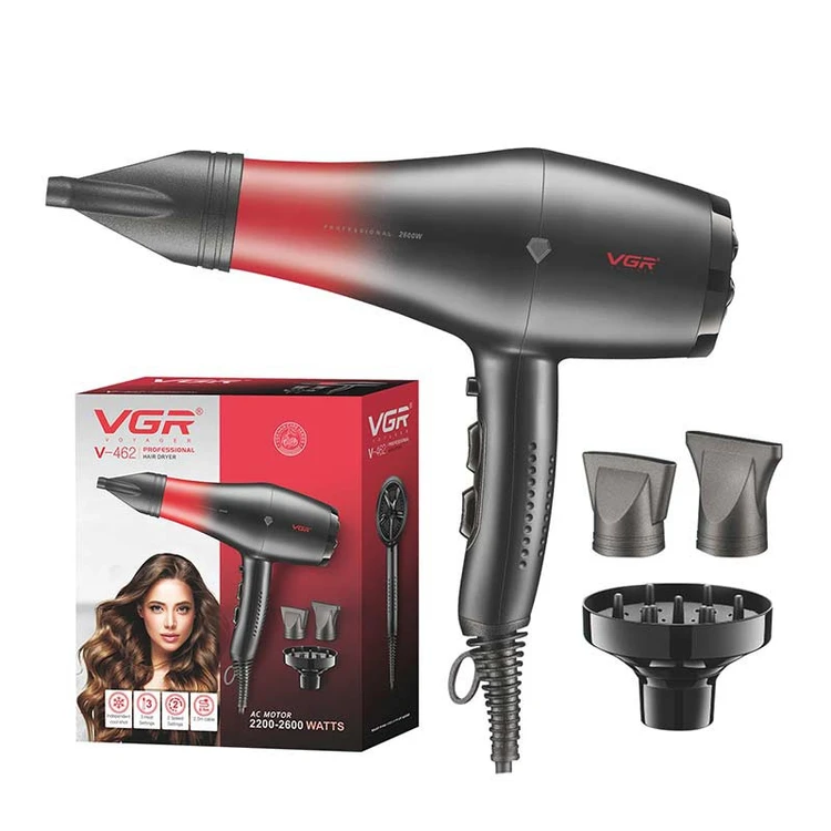 سشوار حرفهای وی جی ار سالنی VGR مدل V_462 اصلی