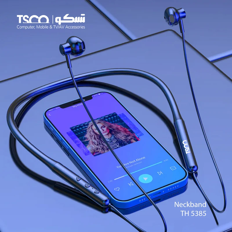 هندزفری گردنی بلوتوثی تسکو (TSCO) مدل TH 5385