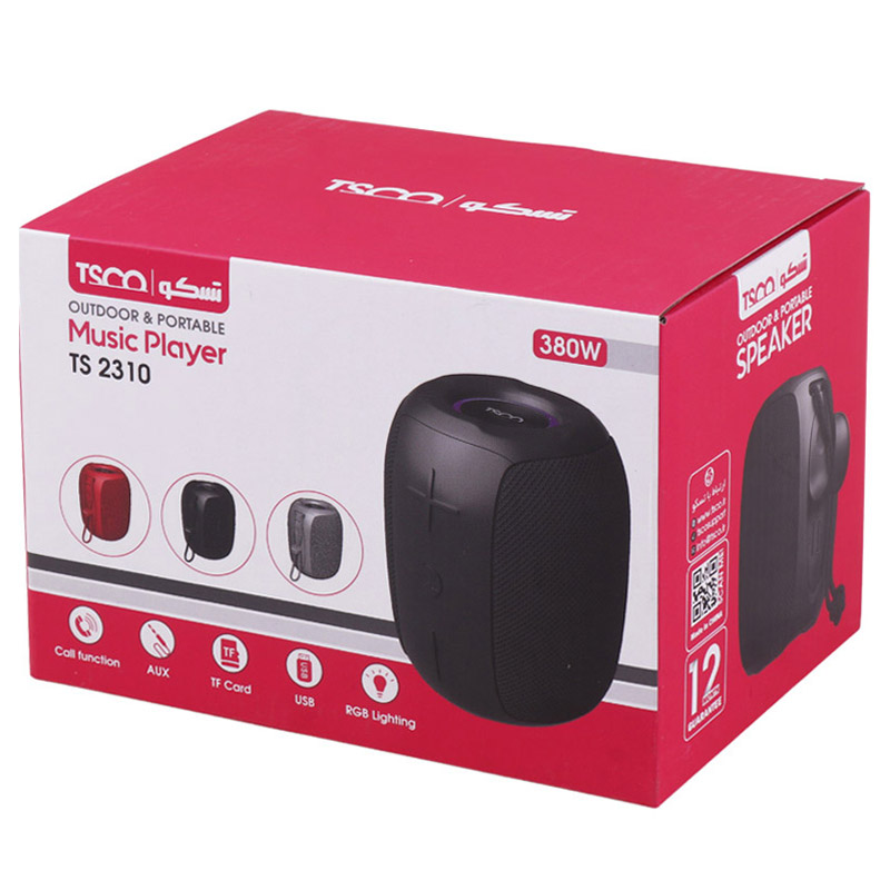 اسپیکر بلوتوثی قابل حمل تسکو مدل TS 2310