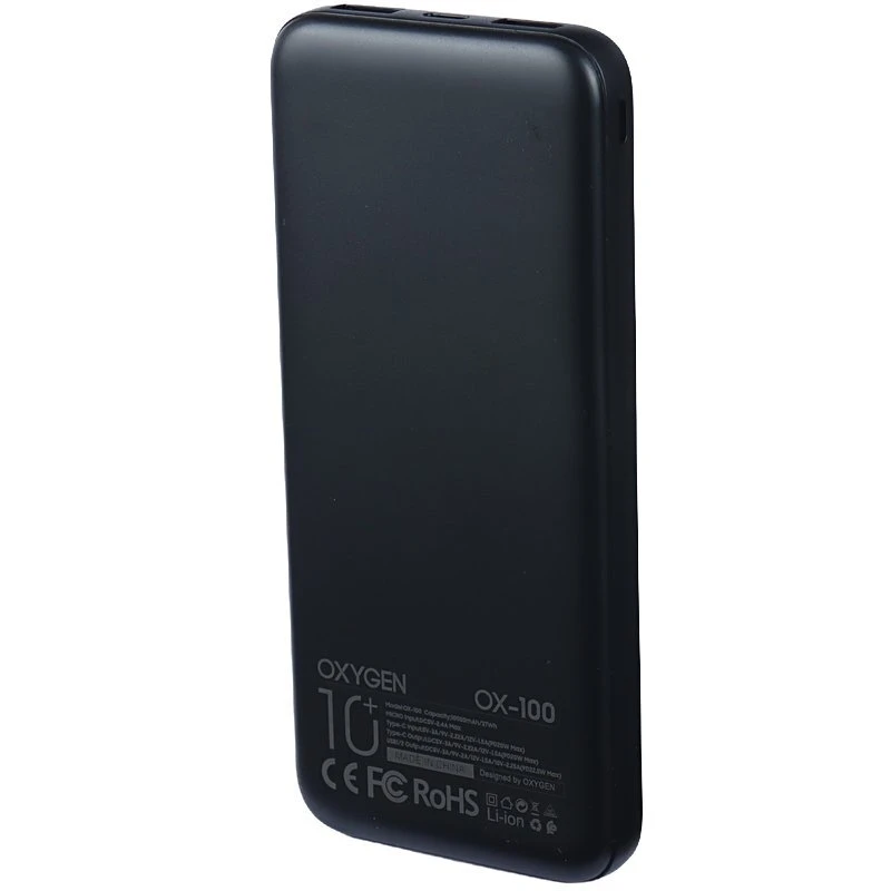 پاوربانک فست شارژ 10000میلی آمپر اکسیژن OX-100 PD 22.5W گارانتی شرکتی