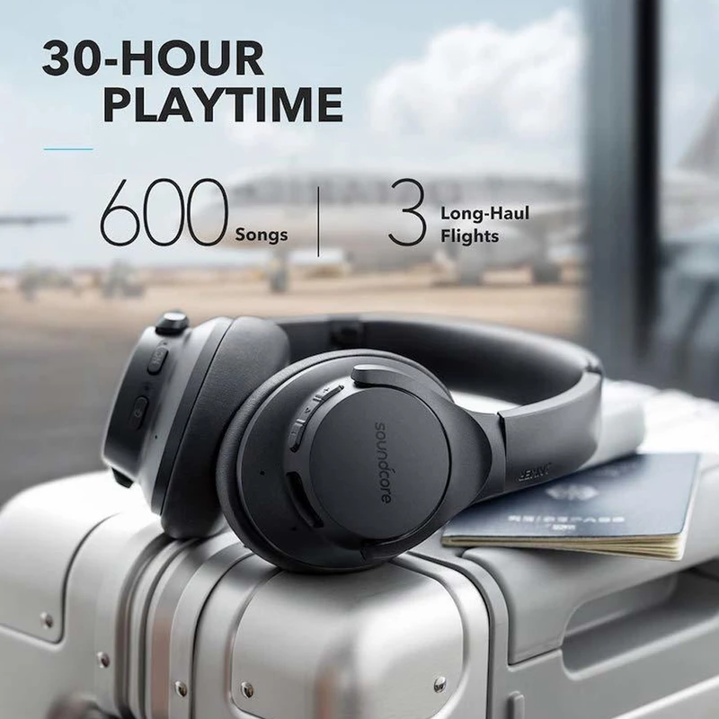 هدفون بلوتوثی انکر Anker Soundcore Q20(Upgraded) ANC Hybrid اورجینال