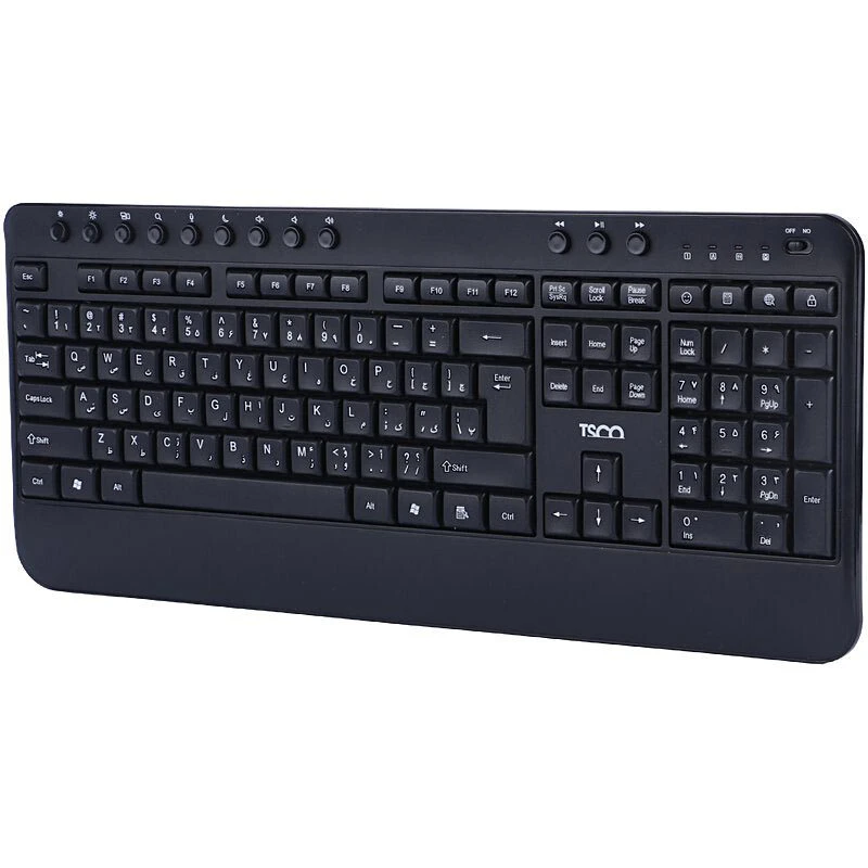 کیبورد و ماوس بی سیم تسکو TKM 7029W