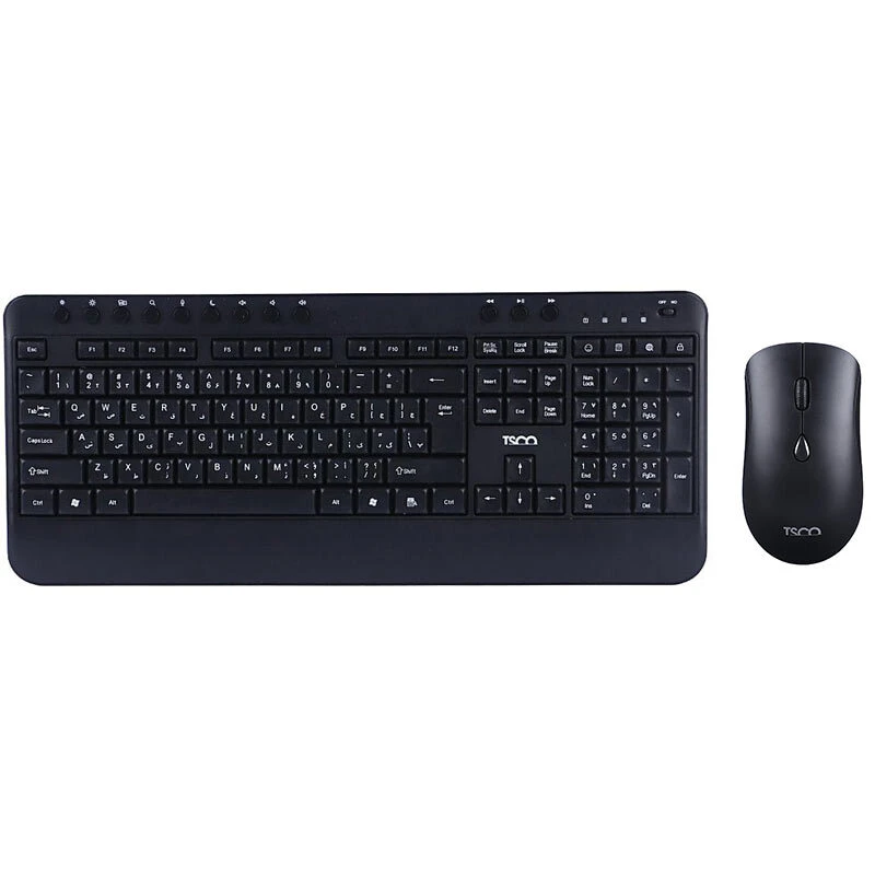 کیبورد و ماوس بی سیم تسکو TKM 7029W