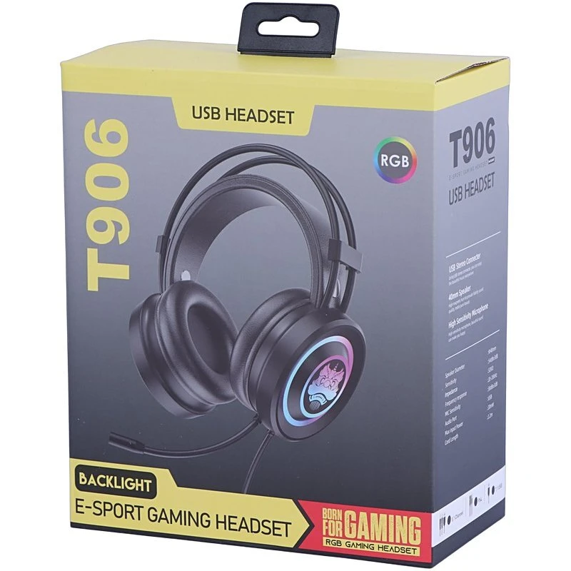 هدست گیمینگ سیم دار مخصوص بازی T906