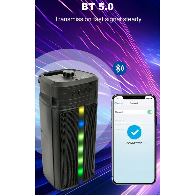 اسپیکر بلوتوثی قابل حمل سینگ ای ZQS4242 + میکروفون