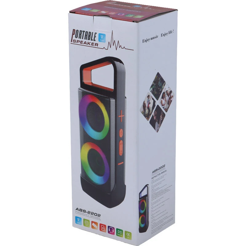 اسپیکر بلوتوثی قابل حمل مدل ABS-2202