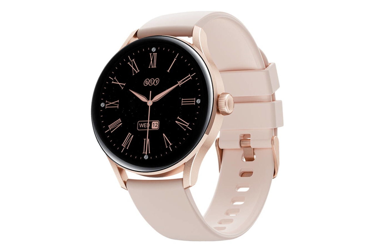 ساعت هوشمند کیوسیوای مدل QCY Watch Elite گلوبال گارانتی شرکتی گلد