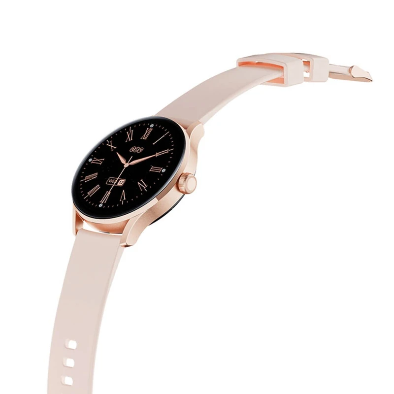 ساعت هوشمند کیوسیوای مدل QCY Watch Elite گلوبال گارانتی شرکتی گلد
