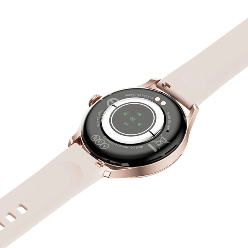 ساعت هوشمند کیوسیوای مدل QCY Watch Elite گلوبال گارانتی شرکتی گلد