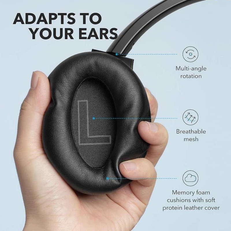 هدفون بلوتوثی انکر Anker Soundcore Q20(Upgraded) ANC Hybrid اورجینال
