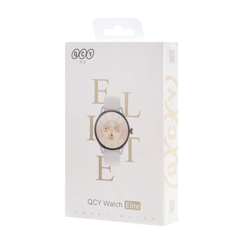 ساعت هوشمند کیوسیوای مدل QCY Watch Elite گلوبال گارانتی شرکتی گلد
