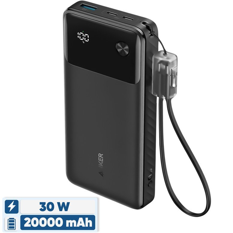 پاوربانک انکر Anker 20000 فست شارژ 33W مدل A1384 اورجینال