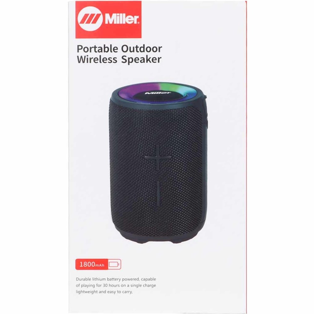 اسپیکر بلوتوثی قابل حمل میلر (Miller) مدل MSP-8025 گارانتی شرکتی