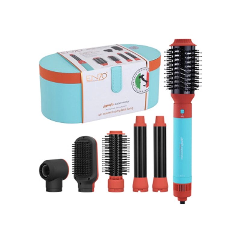 سشوار چرخشی انزو ENZO دایسون مدل EN-4133-5 آبی فیروزه ای اورجینال