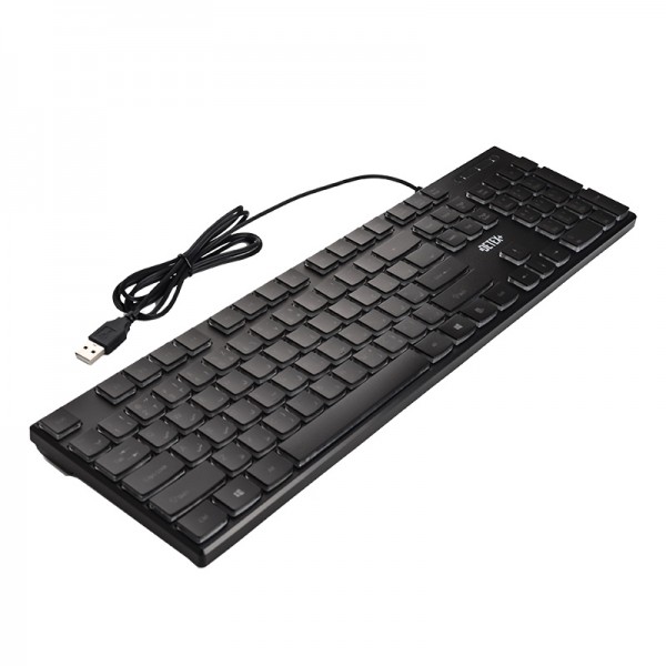 کیبورد گیمینگ سیم دار بک لایت RGB دیتکس پلاس (+DETEX) مدل DK 702
